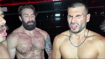 Bubblebutt Gang Bang Hard Bareback thumbnail