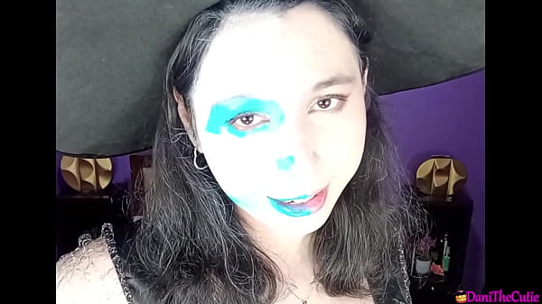 Crazy Witch Danithecutie Fucks Herself On Halloween Night thumbnail