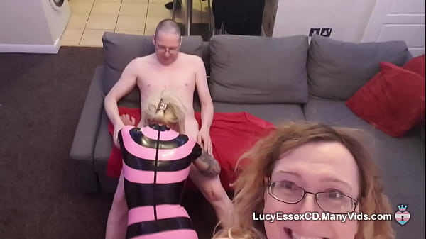 Sexy Tattoo Crossdresser Charlotte Sloppy Deepthroat Massive Cock thumbnail