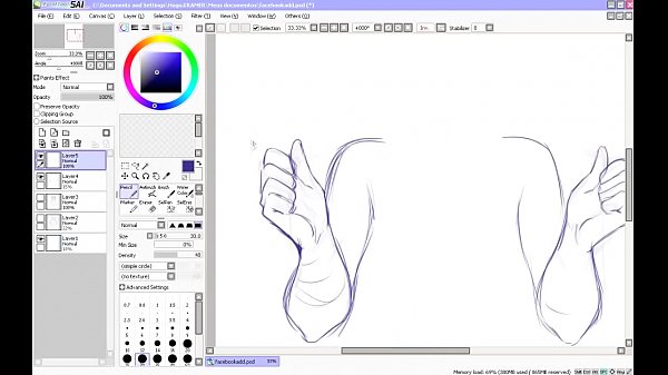 Nonton Hentai Speed Drawing - Part 1 - Sketching thumbnail