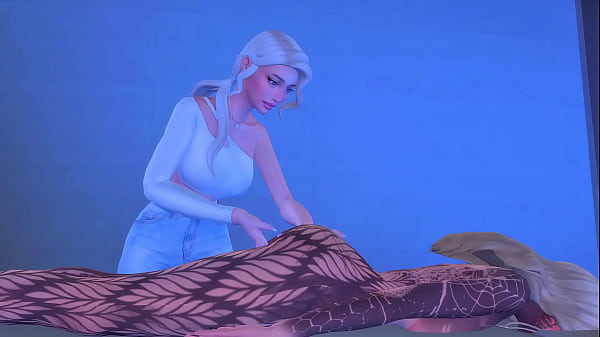 Perverted Futanari Masseuse Seduced And Arranged Hard Anal Sex With A Whore Client (sims Anime Hentai Sfm) thumbnail