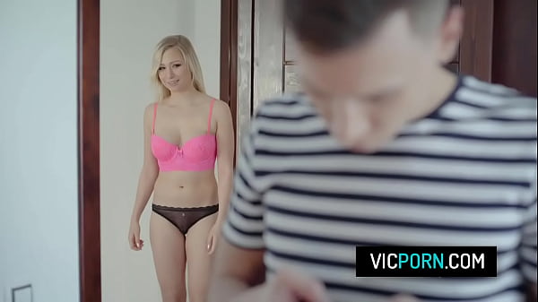 Busty babe gets her pussy hammered 