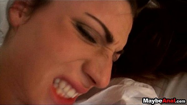 Skinny amateur brunette gets fucked in the butt Vanessa Sixxx 2 5 