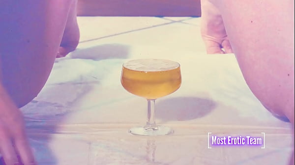 Pissing In Glasses Is A Game Of Aim And Precision She Loves It And Plays With It Often thumbnail