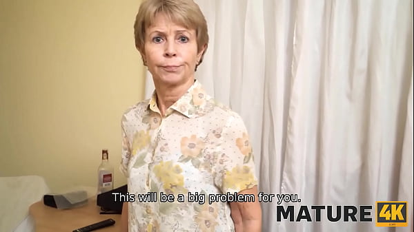 Mature4k. Maid Is Middle-aged And She Is Man's Type So He Goes Fucking Mature thumbnail