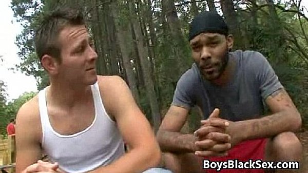 Black Muscular Gay Dude Fuck Anally White Twink Hard 14 thumbnail
