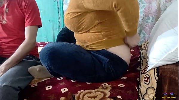 Grabbing mother in law's big tits and fingering in ass before hard ass fuck while dirty talking in Hindi audio, hot and amazing role play of fucking by Indian bbw Netu with her hubby xxx porn episode one 