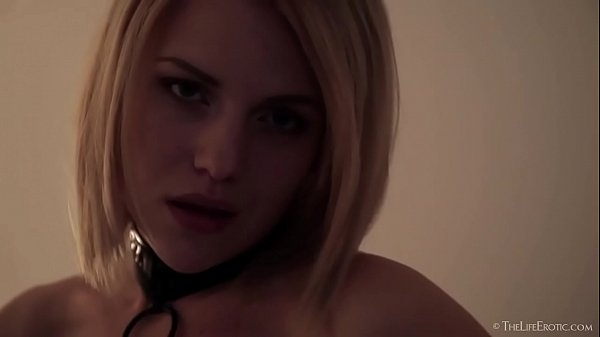 Raena with black fetish-tinged lingerie 