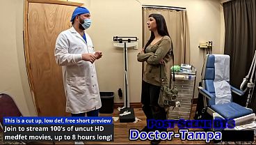 Dr Tampa - Selena Sativa's 1st Gyno Exam 