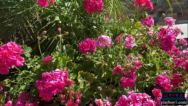 Play MP4 - Ebony MILF babe Ana Foxxx outdoor stripping and skinny dipping