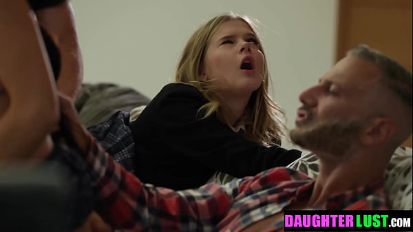 Nonton Stepdaughter Agree To Their Stepdads Suggestion And Have A Foursome - Daughterlust thumbnail