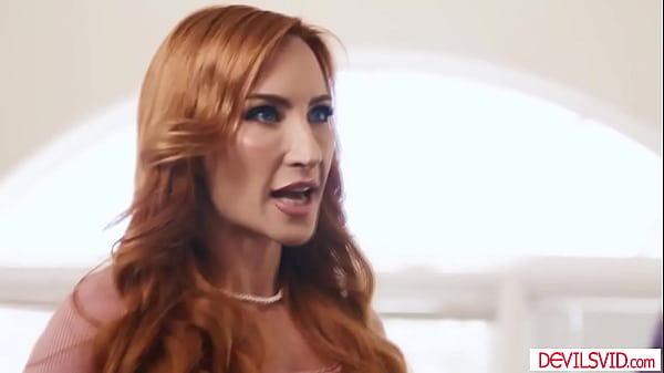 Stepmom Sophia Locke is willing to teach her stepson how to fuck safely without condoms. The guy is sucking her big tits while fucking her pussy. 