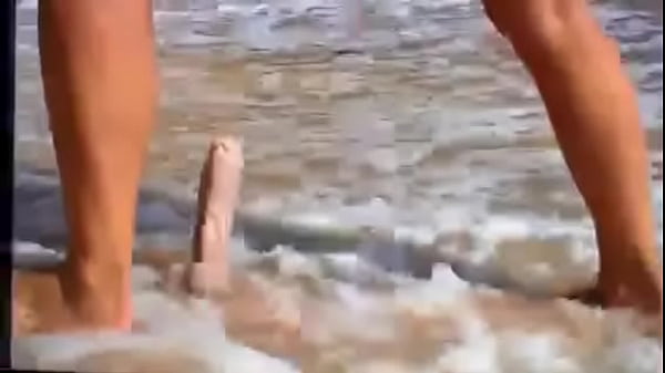 Sunny public dildo playing Barcelona Spain by EduGrana 