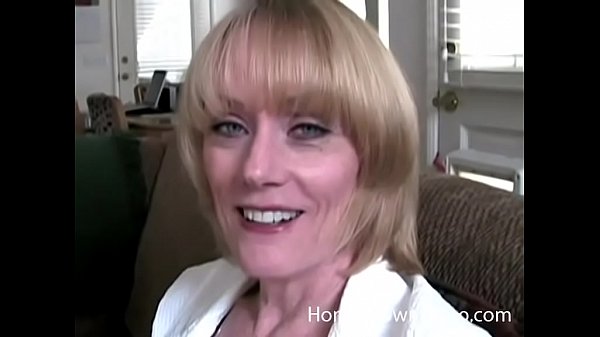 Older Busty Blonde Sucking Cock thumbnail