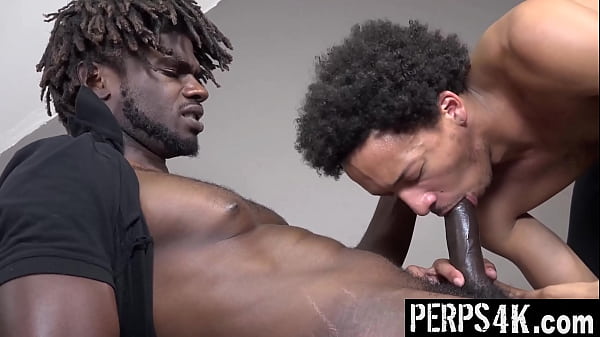 Officer Making The Straight Guy Get On His Knees And Give Him A Blowjob - Perps4k thumbnail