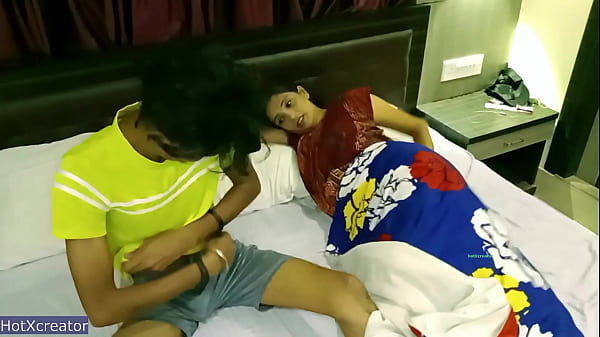 Desi hot 18yrs stepbrother and sister fucking at home! Family sex 