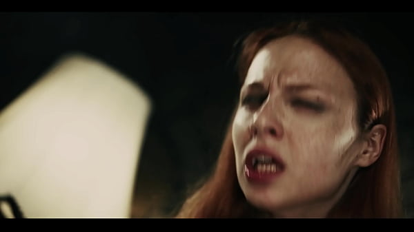 Blonde & redhead mesmerizing lesbian action sexy vampire turns hot babe into her sex slave