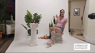 Bts - Bryan Gozzling Chats With Amber Angel In Candid Bts Moment! thumbnail