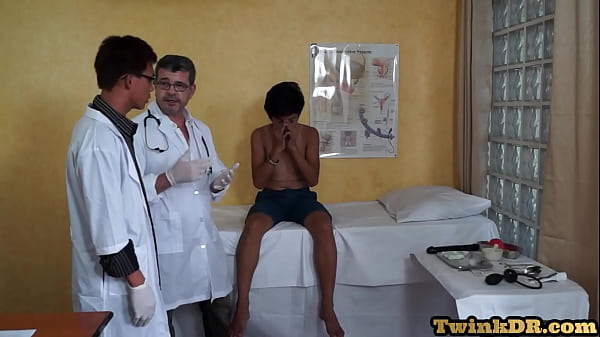 Asian Patient Gets His Dick Sucked By Perverted Doctor thumbnail
