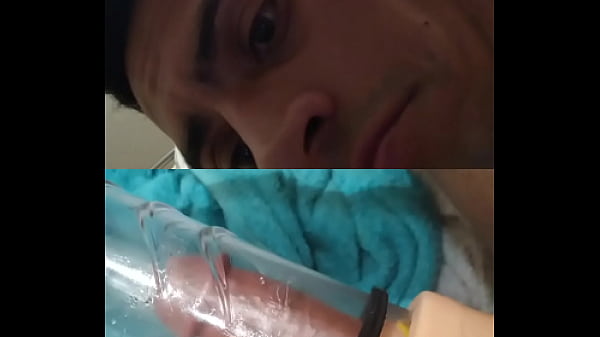 Testing new penis enlarger 