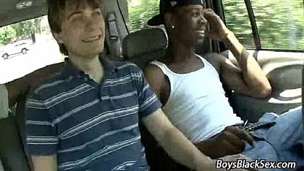 Blacks On Boys - Interracial Gay Hardcore Bareback Fucking 12 thumbnail