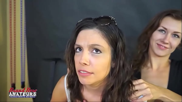 Kinky Brunette Friends Jamie Litton And Meredith Lick Their Tits And Muffs! thumbnail