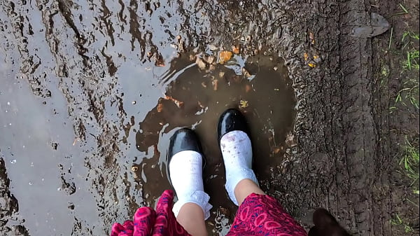 Getting My Cute Socks Wet And Muddy thumbnail