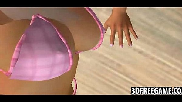 Nonton How Blonde 3d Babe On A Beach Is Fucking With Stockings On thumbnail