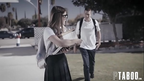 Petite Nerd Gets Her R. From Hot Studs thumbnail