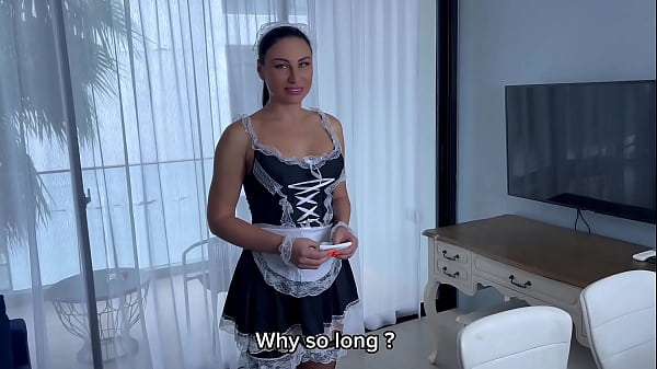 Nonton Naughty Maid Gets Punished And Fucked By The Angry Hotel Guest thumbnail