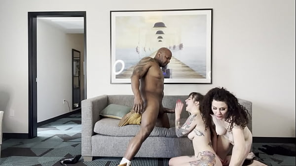 Prince Yahshua, Vile Vixen & Princess Donna... ( 2 On 1 Anal Heaven ) thumbnail
