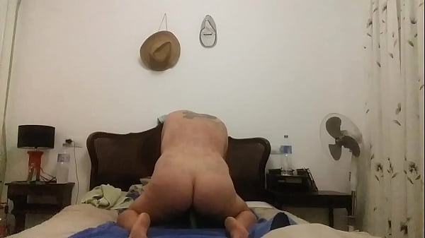 Taking Big Cucumber Deep. Nice Self Fucking thumbnail