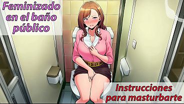 Vistete De Mujer Y Sigue Mis Instrucciones. Masturbate En El Ba&ntilde;o P&uacute;blico. Joi En Espa&ntilde;ol. thumbnail