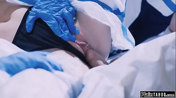 Couple gets together now that the restrictions are in suit the small tits blonde strips and fucked until she squirts 