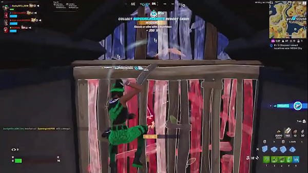 Fortnite dude fucked in the ass by gay ass people with shotgun