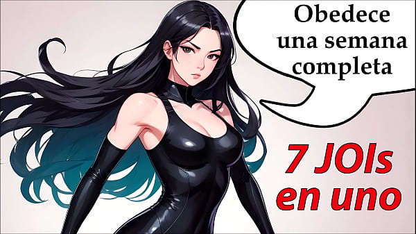 Obedece durante una semana. JOIs para esclavos sexuales. En españ_ol.