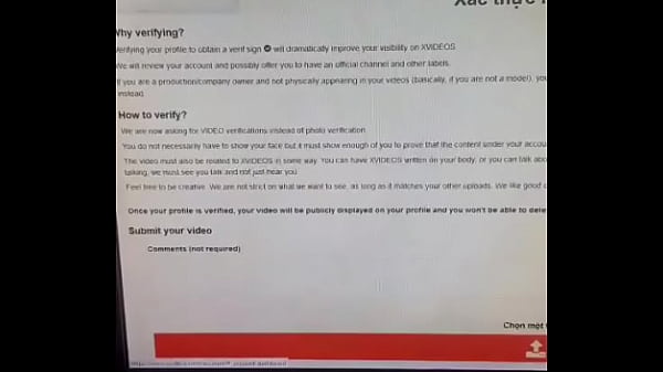 Verification video