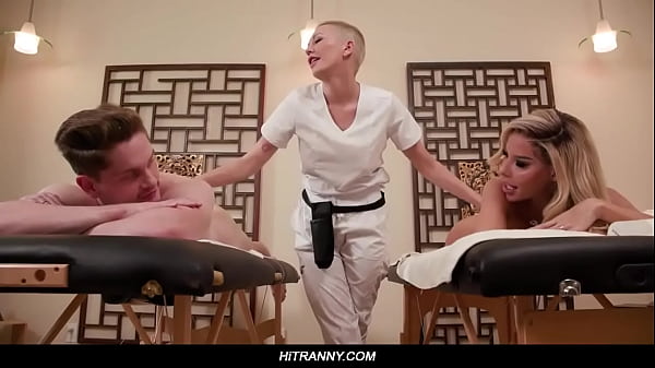 Romantic Transgender Couple's Massage thumbnail