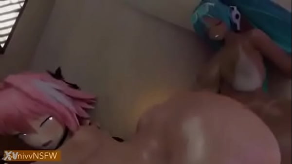 Brazilian Miku anally fucking Astolfo