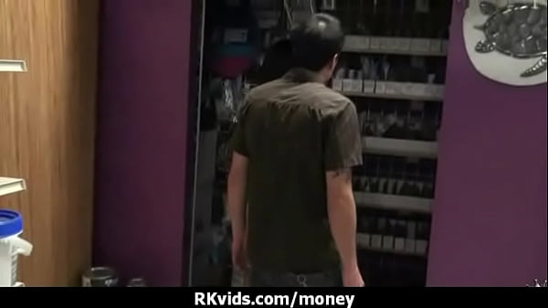 Desperate teen naked in public and fucks to pay rent 20