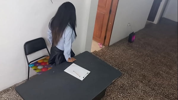 Nonton My Stepfather's Secretary Gives Herself To Me In The Office And I Fucked Her Because I'm A Whore. Standing Sex In The Office thumbnail