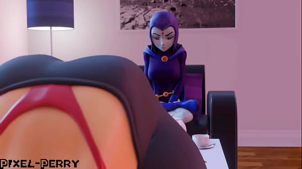 Raven Tiene Sexo Con Starfire Dej&aacute;ndola Con Mucho Semen thumbnail