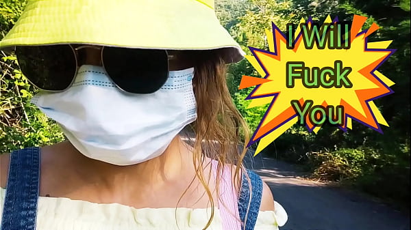 Slut Student Jerking Off Wet Pussy Outdoor thumbnail