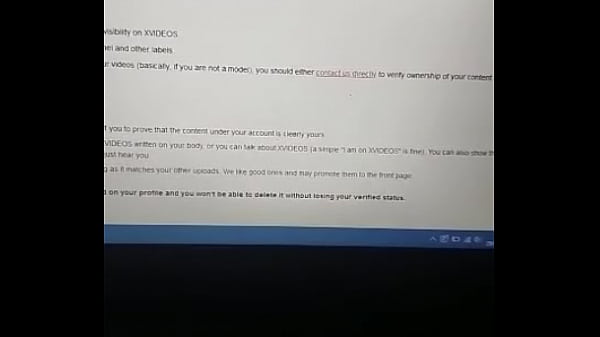 Verification video