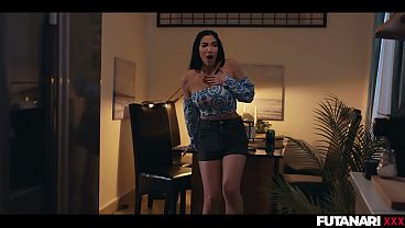 Futa Milf - Big Tits Clea Gaultier Infected By Shemale Fever Turns Into Trans Girl & Fucks Her Blonde Girlfriend thumbnail
