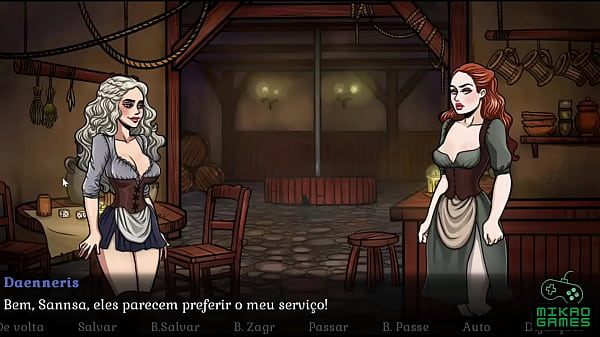 Nonton Jogo Parodia De Game Of Thrones Ep 18 Daenerys E Sansa Stark Me Servindo Bebida Pelos Peitos No Bar thumbnail