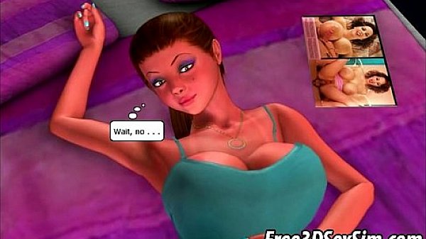 Busty 3d Cartoon Blonde Sucking On A Rock Hard Cock thumbnail
