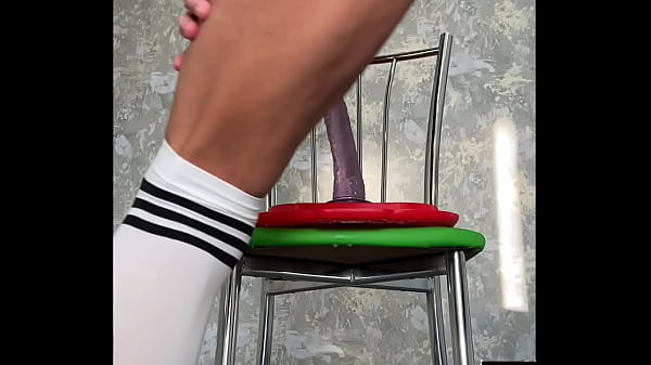 Old Lady In Stockings Riding Huge Toy Real Orgasm thumbnail