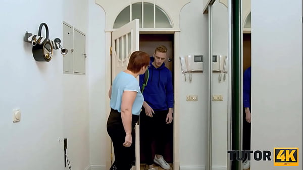 Tutor4k. Excited Boy Seduces And Fucks Mature Redhead Who Is His Tutor thumbnail