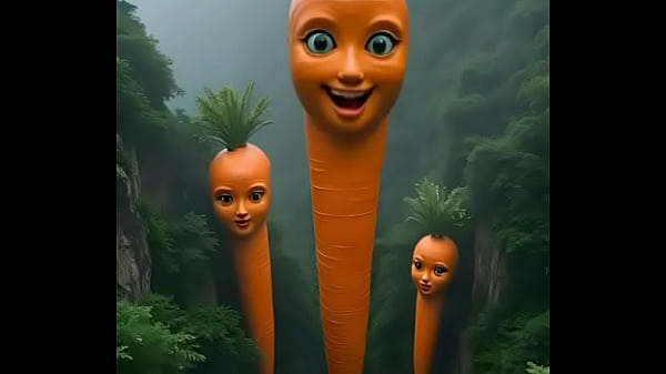 Carrots in the basin 